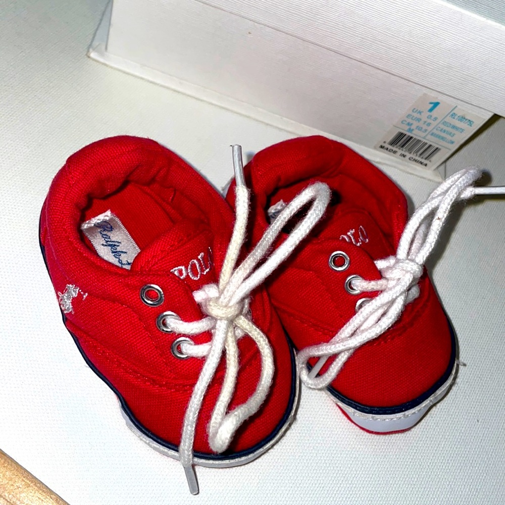 Ralph Lauren infant shoes